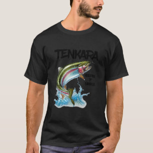T-shirt Tenkara Garder Simple Fly Pêche Amusante Pêcheur
