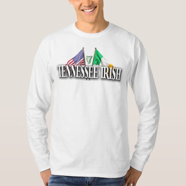 T-shirt TENNESSEE IRLANDE USA & IRLANDE (Devant)