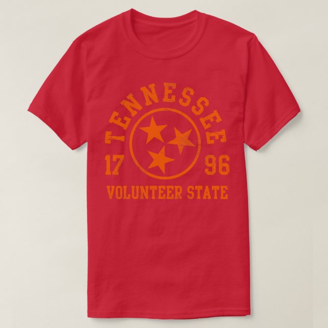 T-shirt Tennessee Volunteer State 1796 (Design devant)