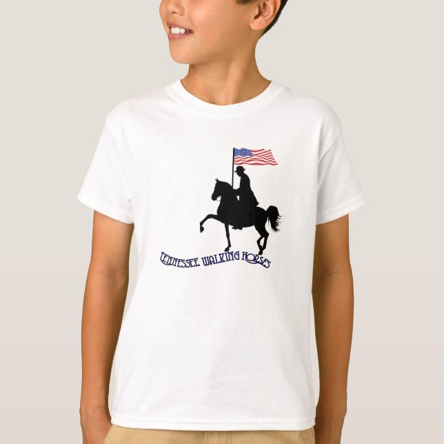 T-shirt Tennessee Walking Horses (Devant)