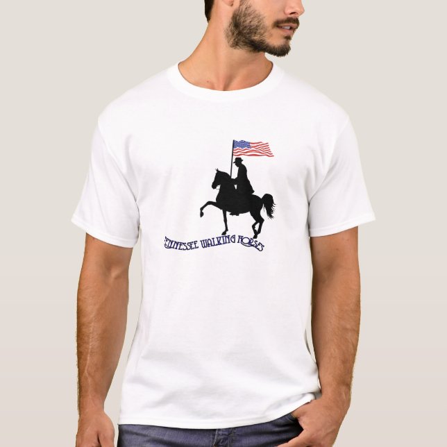 T-shirt Tennessee Walking Horses (Devant)