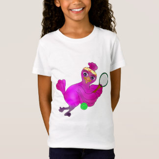 T-Shirt Tennis de Lila par Happy Juul Company