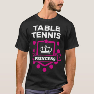 T-shirt Tennis de table blanc