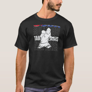 T-shirt Tennis de table Cuba Soutenir l'équipe cubaine d