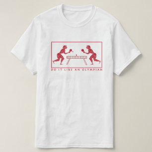 T-shirt Tennis de table des Olympiens modernes