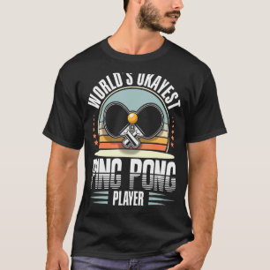 T-shirt Tennis de table du joueur de ping-pong Okayest