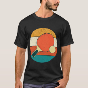 T-shirt Tennis De Table Pour Hommes Joueuses De Ping-Pong