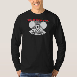 T-shirt Tennis de table Slovaquie Soutenez le Ping Pong
