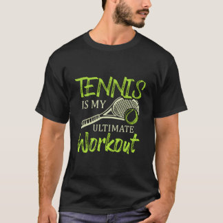 T-shirt Tennis est mon racket de sport ultime Tennis