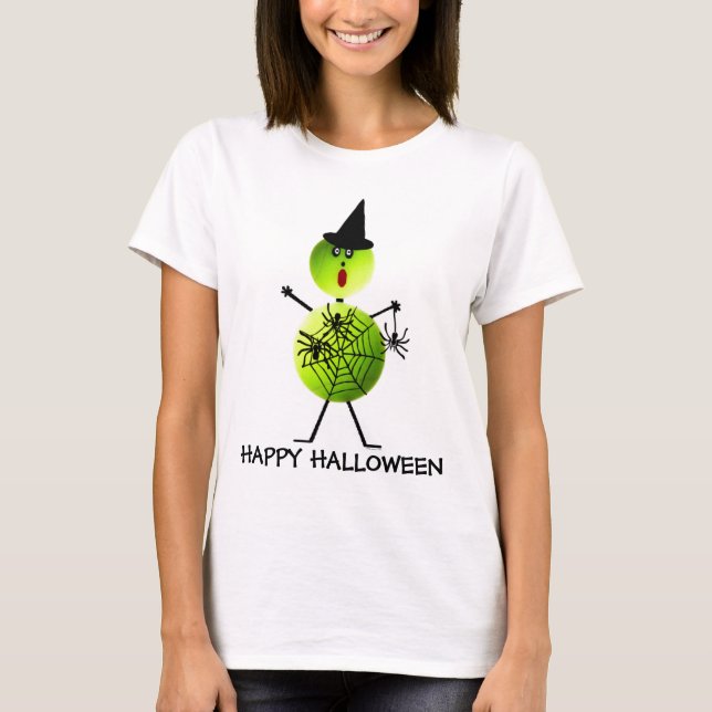 T-shirt Tennis Halloween (Devant)