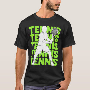 T-shirt Tennis Jeunes Hommes Garçons T Chemise Enfants
