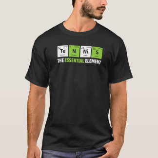 T-shirt Tennis L'élément essentiel Joueur de tennis Tablea