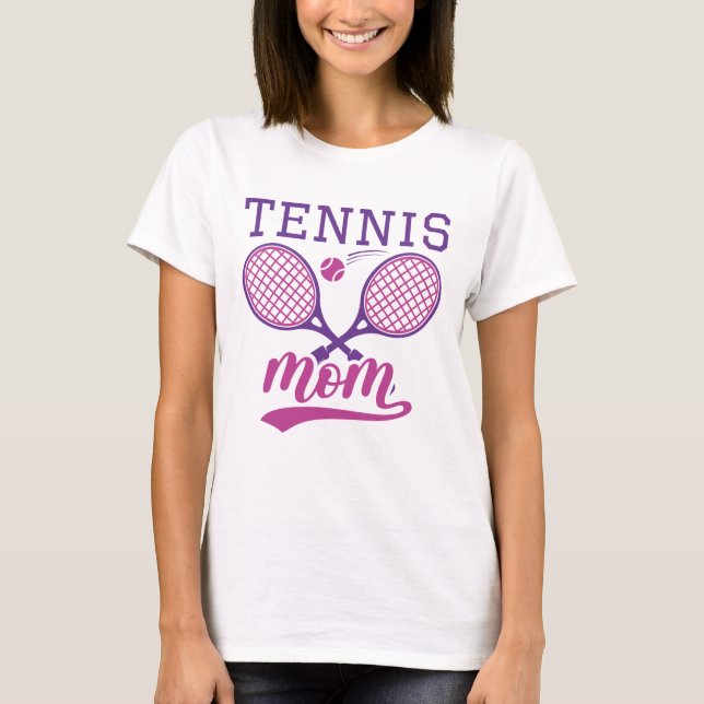 T-shirt Tennis Maman (Devant)
