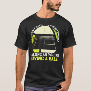 T-shirt Tennis Net Ball Citation Pun Sportsman Player Coac