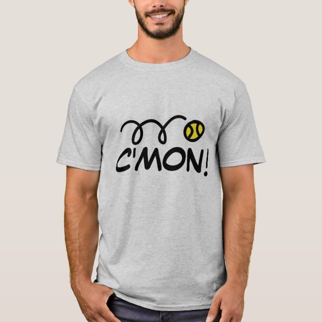 T-shirt tennis sans manches pour hommes avec impri (Devant)
