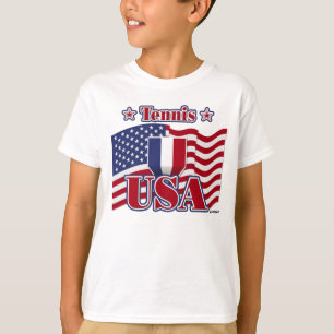 T-shirt Tennis USA