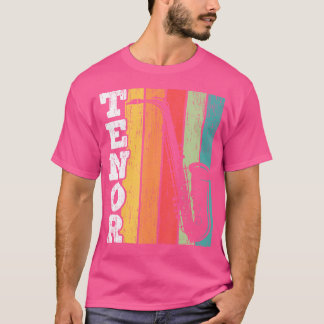 T-shirt Tenor Saxophone Saxophoniste musicien Instrumental