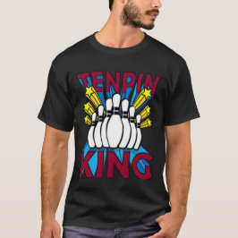 T-shirt Tenpin Bowling King