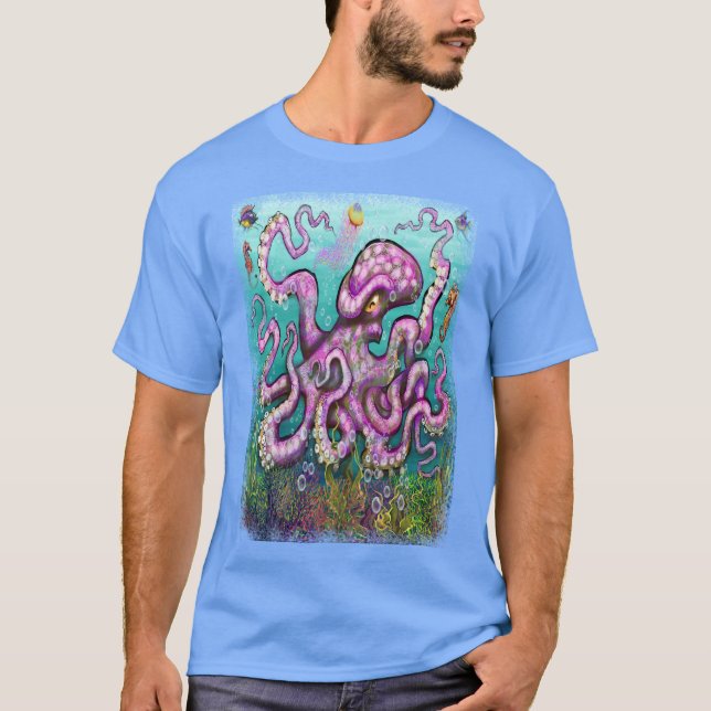 T-shirt Tentacles de pieuvre (Devant)