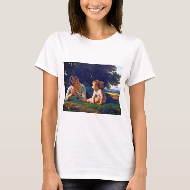 T-shirt Tentation, Bouguereau (Devant)