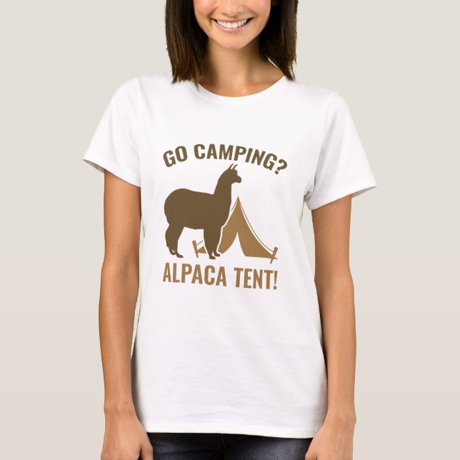 T-shirt Tente Alpaca (Devant)