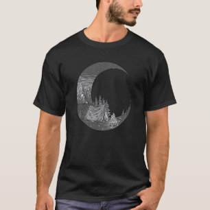 T-shirt Tente vintage sur Mountain Camping Extérieur