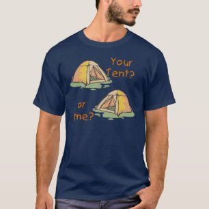 T-shirt Tentes de camping