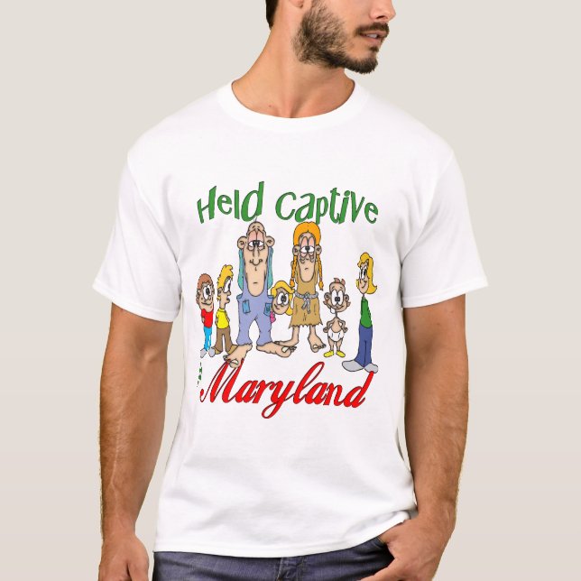 T-shirt Tenu captif dans le Maryland (Devant)