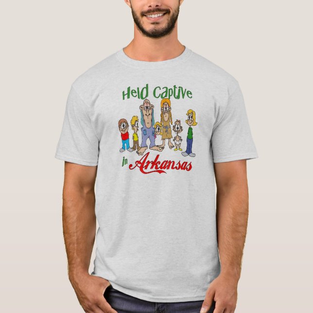 T-shirt Tenu captif en Arkansas (Devant)