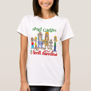 T-shirt Tenu captif en Caroline du Nord
