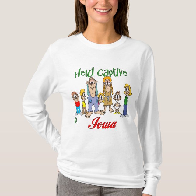 T-shirt Tenu captif en Iowa (Devant)