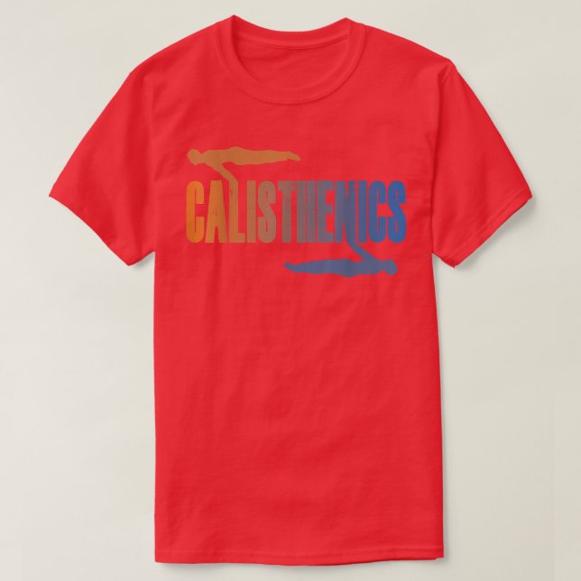 T-shirt Tenue de calisthénie Gymnastique Fitness Street Wo (Design devant)