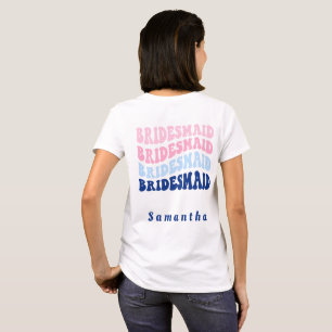 T-shirt Tenue de demoiselle d'honneur pour enterrement de