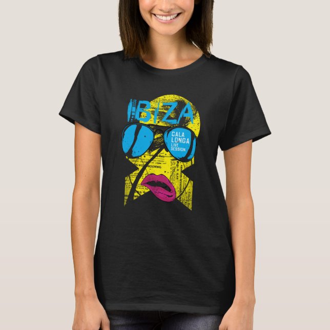 T-shirt Tenue de la fête d'Ibiza (Devant)