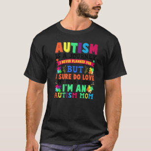 T-shirt Tenue de maman autiste Sensibilisation à l'autisme
