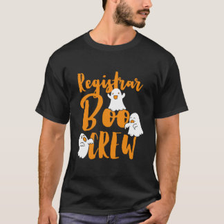 T-shirt Tenue de match de la fête d'Halloween de l'équipag