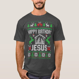 T-shirt Tenue de Noël Joyeux Anniversaire Fêtes Horribles