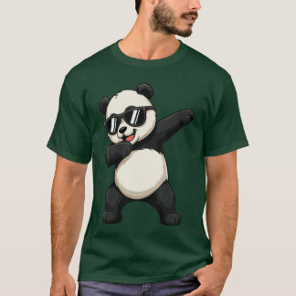 T-shirt Tenue de panda mignon en dab pour homme Boyeen Dab