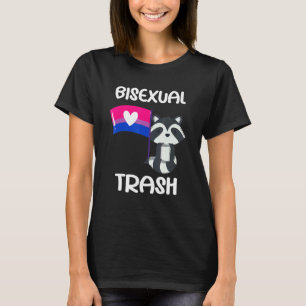 T-shirt Tenue de panda poubelle bisexuel Gay Bi Pride LGBT