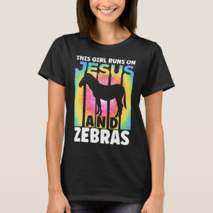 T-shirt Tenue Zebra pour les amantes Zebra pour les filles