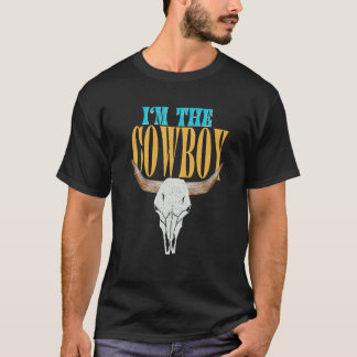 T-shirt Tenues assorties de couple campagnard Cowgirls Je
