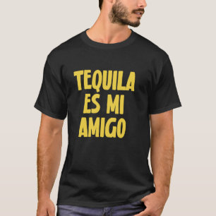 T-shirt Tequila est mon ami drôle de boisson