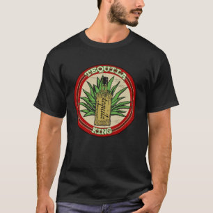 T-shirt Tequila King Cool Tequila Bouteille Agave désoeuvr