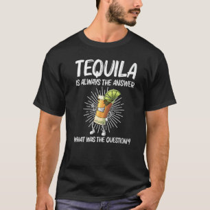 T-shirt Tequila pour hommes femmes Tequila buveur d'alcool
