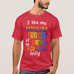 T-shirt Tequila Stright Friends Allez dans les deux sens L
