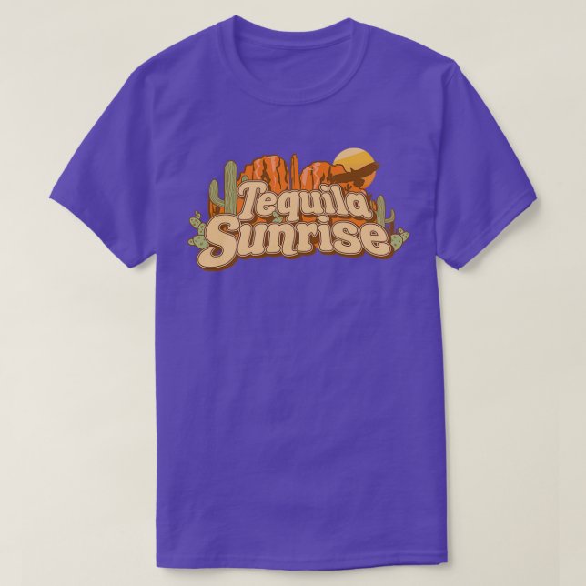 T-shirt Tequila Sunrise (Design devant)