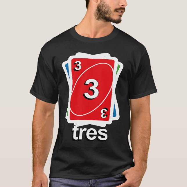 T-shirt Tercero regalo de cumpleaños para niños para tres (Devant)