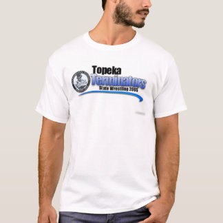 T-shirt terminateurs chemise-topeka de lutte