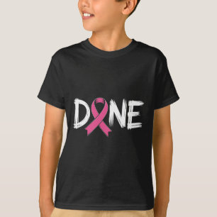 T-shirt Terminé Fin Du Chemo Dernier Jour Radiation Surviv