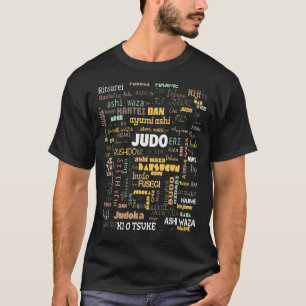 T-shirt Terminologie Judo Termes fréquemment utilisés